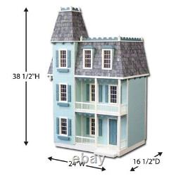 The Alis? N Jr. Dollhouse Kit, Wooden shingles, shutters