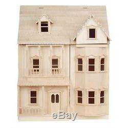 The Ashburton Ready to Assemble Dolls House Kit 12th Scale