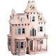 The Beacon Hill Dollhouse Kit Vintage Scale Victorian Wooden Mansion 7 Room New