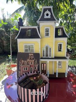 The Beacon Hill Wooden Dollhouse Kit Vintage