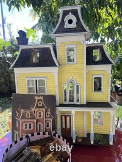 The Beacon Hill Wooden Dollhouse Kit Vintage