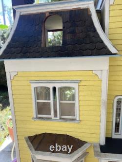 The Beacon Hill Wooden Dollhouse Kit Vintage