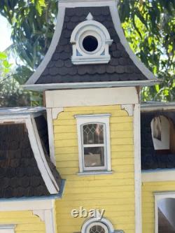 The Beacon Hill Wooden Dollhouse Kit Vintage