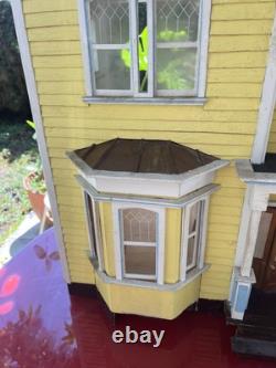 The Beacon Hill Wooden Dollhouse Kit Vintage