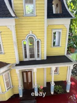 The Beacon Hill Wooden Dollhouse Kit Vintage