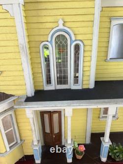 The Beacon Hill Wooden Dollhouse Kit Vintage