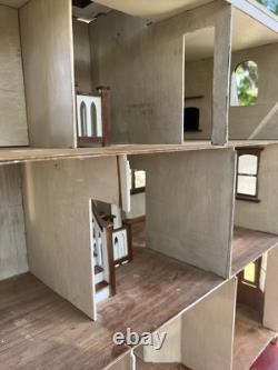 The Beacon Hill Wooden Dollhouse Kit Vintage