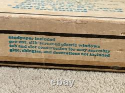 The Beacon Hill Wooden Dollhouse Kit Vintage Greenleaf Designer Series DS-2 1983