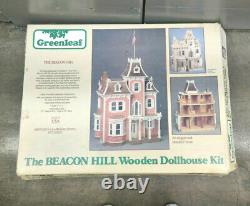 The Beacon Hill Wooden Dollhouse Kit Vintage Greenleaf Dollhouses Made In USA
