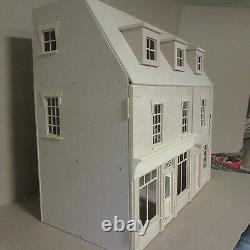 The Belmont House with large Shop 24th scale Dolls House Kit By DHD 24th