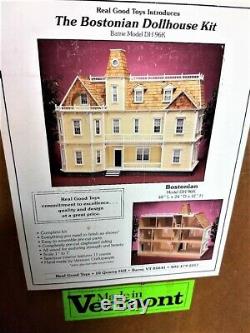 The Bostonian Dollhouse Kit Real Good Toys NIB