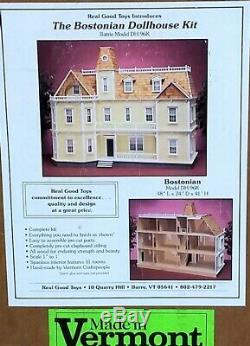 The Bostonian Dollhouse Kit Real Good Toys NIB