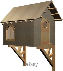 The Cabin Dolls House Emporium Flat Pack MDF Kit 112 Scale Wall Mountable