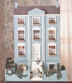 The Classical Georgian Dolls House Kit by Dolls House Emporium Unpainted