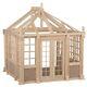 The Conservatory Dollhouse Kit, Easy-To-Assemble Unfinished Dollhouse Kit