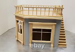 The Corner Shop Part 1 Dollhouse KIT 112 Scale Room Box DIY Cafe Bakery Store