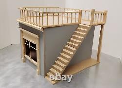 The Corner Shop Part 1 Dollhouse KIT 112 Scale Room Box DIY Cafe Bakery Store