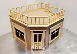 The Corner Shop Part 1 Dollhouse KIT 112 Scale Room Box DIY Cafe Bakery Store