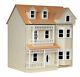 The Exmouth House Kit by the Dolls House Emporium Painted Cream