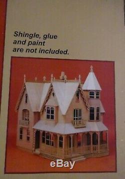 The Garfield Wooden Doll House Kit New Wooden Victorian