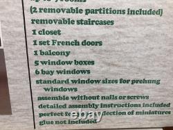 The Harrison Dollhouse Kit by Greenleaf Model #8006 Vintage 1979 Old Stock