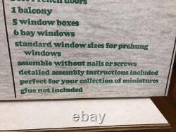 The Harrison Dollhouse Kit by Greenleaf Model #8006 Vintage 1979 Old Stock