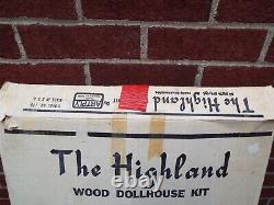The Highland by Artply Wood Dollhouse Kit, Model 148