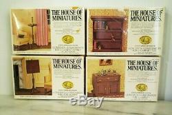 The House of Miniatures Collectors Series Reproduction Furniture. (11 boxes)
