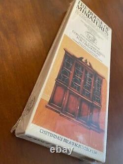 The House of Miniatures Kit # 40048 Chippendale Breakfront FACTORY SEALED