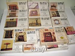 The House of Miniatures Kits Queen Anne, Chippendale, Hepplewhite 18 Kits