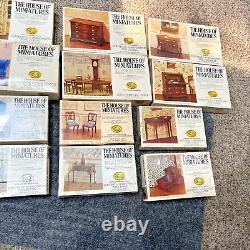 The House of Miniatures Lot of 16 kits Doll House Furniture SEE DESCRIPTION