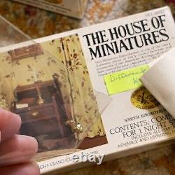 The House of Miniatures Lot of Dollhouse Furniture Kits Some Sealed All New