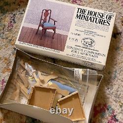 The House of Miniatures Lot of Dollhouse Furniture Kits Some Sealed All New
