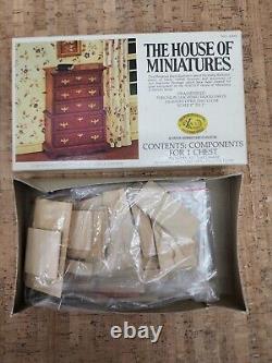 The House of Miniatures by X-ACTO Furniture Kits Lot of 11