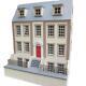 The Jackson Dolls House and Basement Georgian Unpainted Flat Pack Kit 112 Scale
