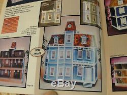 The Newport Wood Dollhouse Kit Real Good Toys Brand New Open Box 112 Vintage