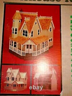 The Pierce Wooden Dollhouse Kit Vintage Greenleaf Dollhouses 1981 no 8011