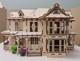 The President House Miniature Kit 148th scale, Dollhouse, Diorama
