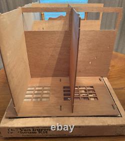 The Van Buren Dollhouse Kit Greenleaf