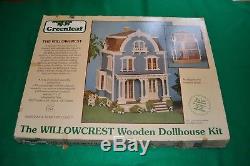 The Willowcrest Dollhouse Greenleaf Wood Kit New In Box