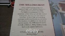 The Willowcrest Wooden Dollhouse Kit # 8005 NIB By Greenleaf
