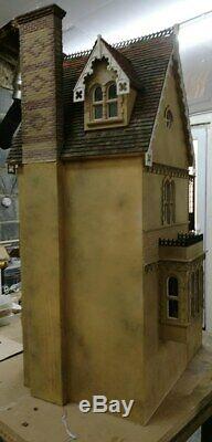 The Wye House Kit Flat packed Unpainted. Dolls House Direct