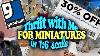 Thrift With Me At Goodwill Thrift Store S Big Sale For Miniatures In One Sixth Scale For Dollhouses