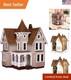 Timeless Victorian Dollhouse Kit 1/24 Scale Perfect for Hobbyists & Families