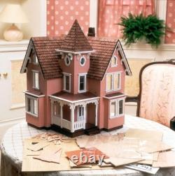 Timeless Victorian Dollhouse Kit 1/24 Scale Perfect for Hobbyists & Families