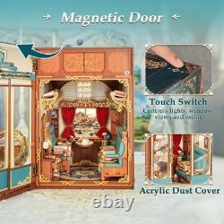 Tonecheer DIY Book Nook Kit for Adults, Miniature Infinity Train Cabin