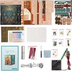 Tonecheer DIY Book Nook Kit for Adults, Miniature Infinity Train Cabin