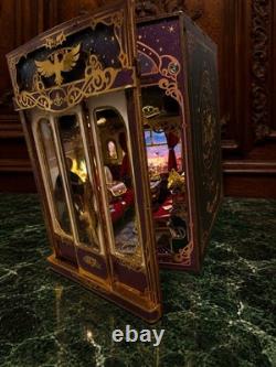 Tonecheer Magical Journey Train Cabin Book Nook Harry Potter Style Halloween