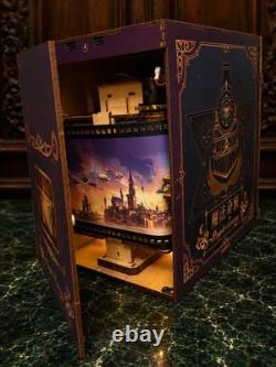 Tonecheer Magical Journey Train Cabin Book Nook Harry Potter Style Halloween