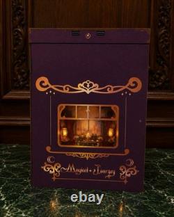 Tonecheer Magical Journey Train Cabin Book Nook Harry Potter Style Halloween